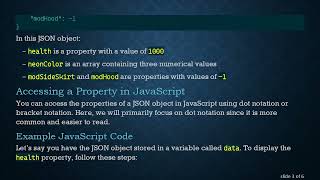 How to Easily Access and Display a Property from JSON Data in JavaScript