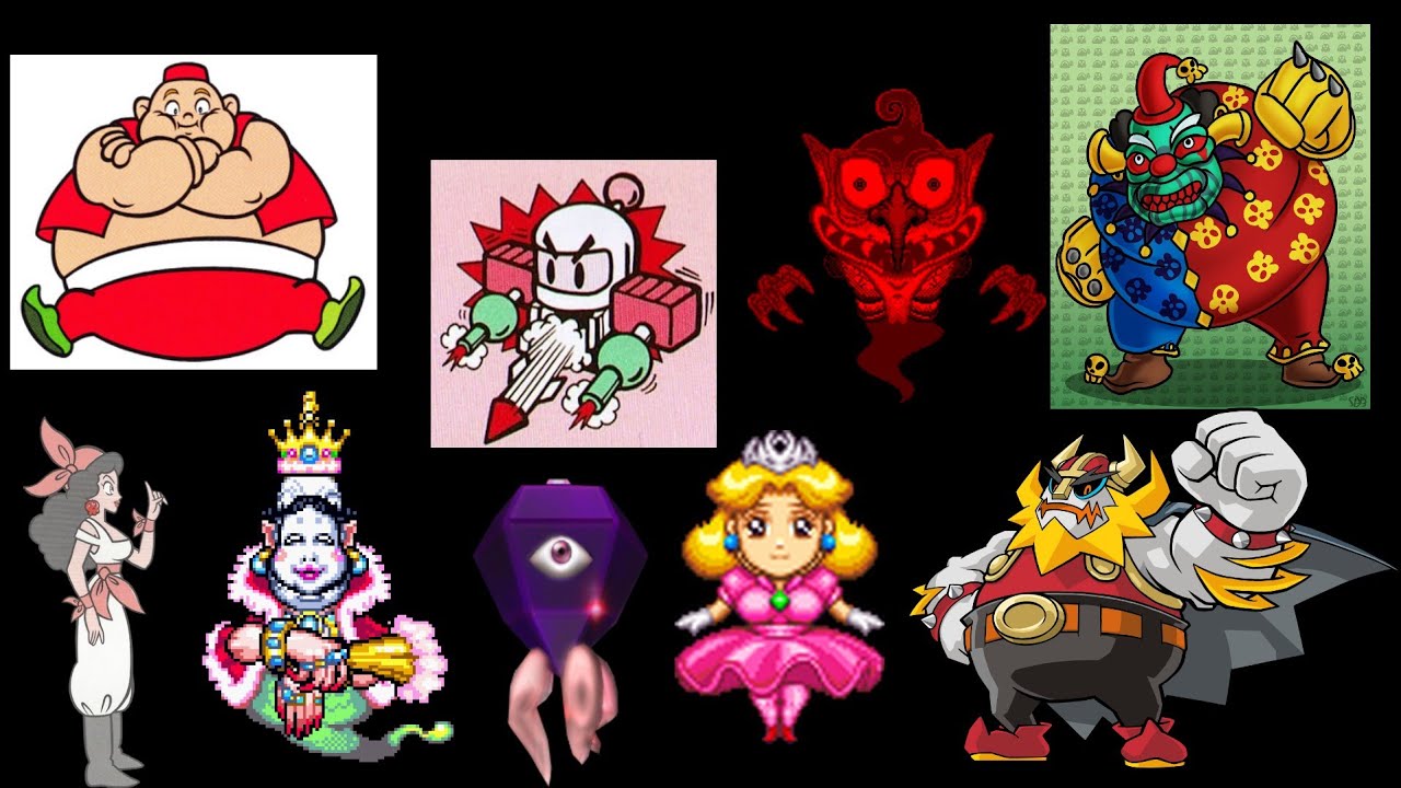 Wario Land Todos Los Jefes Finales Temas (1994 - 2008)