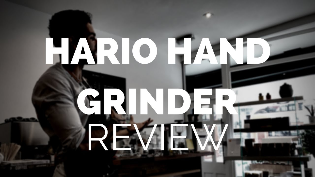 Review Hario Burr Hand Coffee Grinder "Canister" Mill YouTube