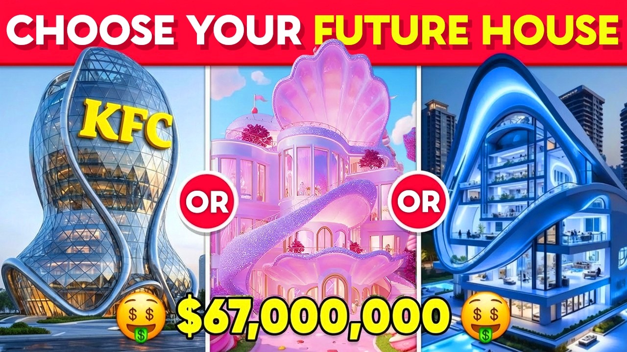 Would You Rather - Build Your Luxury Future Dream Life 💍🛸⭐🌈 - YouTube