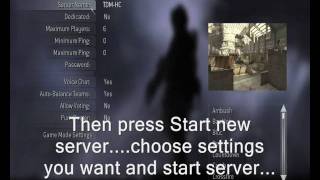 How to Run Custom Map in Cod4