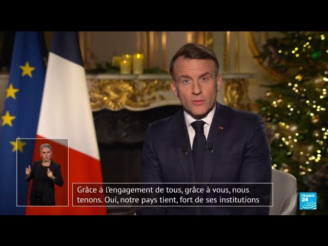 ‘Unity, strength, hope’: Macron calls for a fruitful 2026 in New Year’s address • FRANCE 24 English