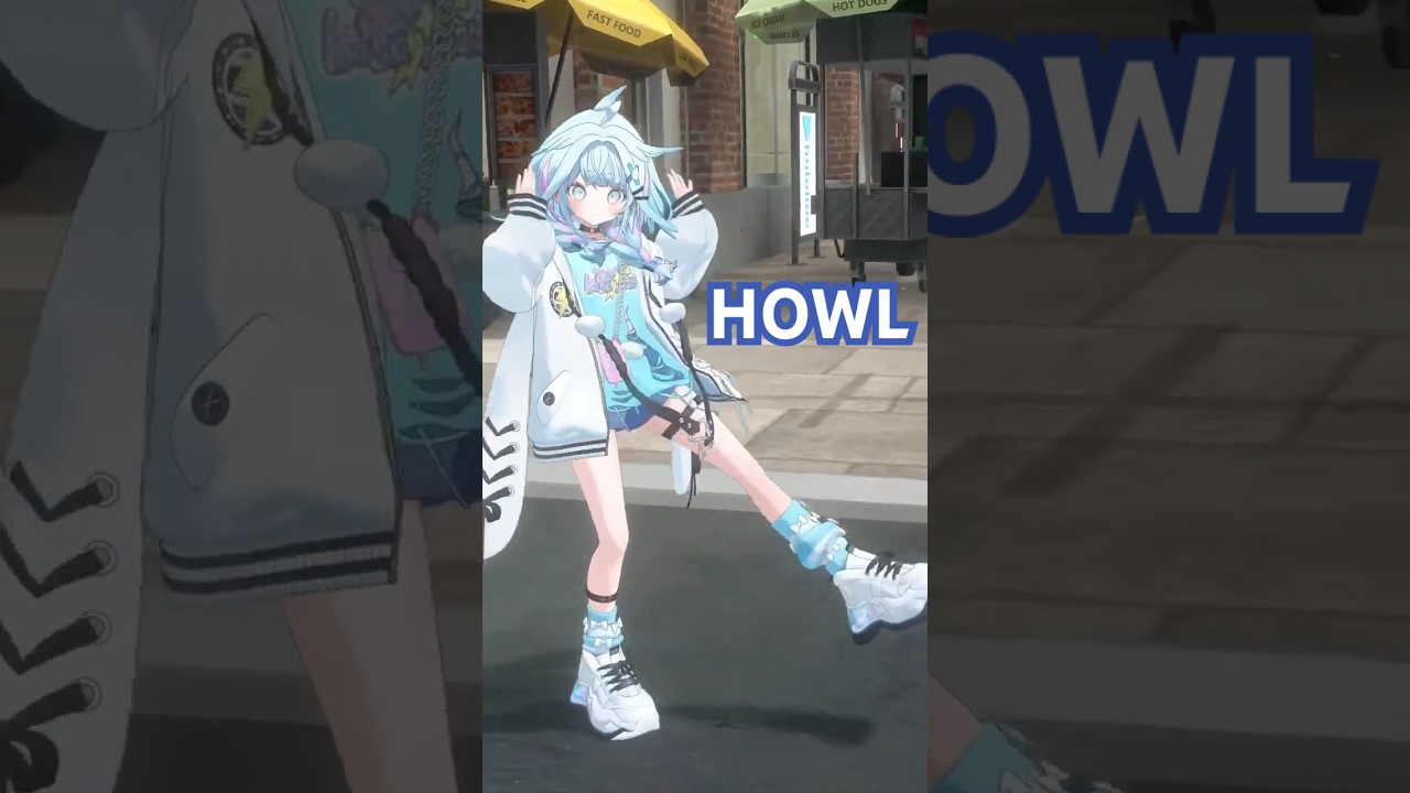 HOWL／踊ってみた #ホロライブ  #vtuber #dance