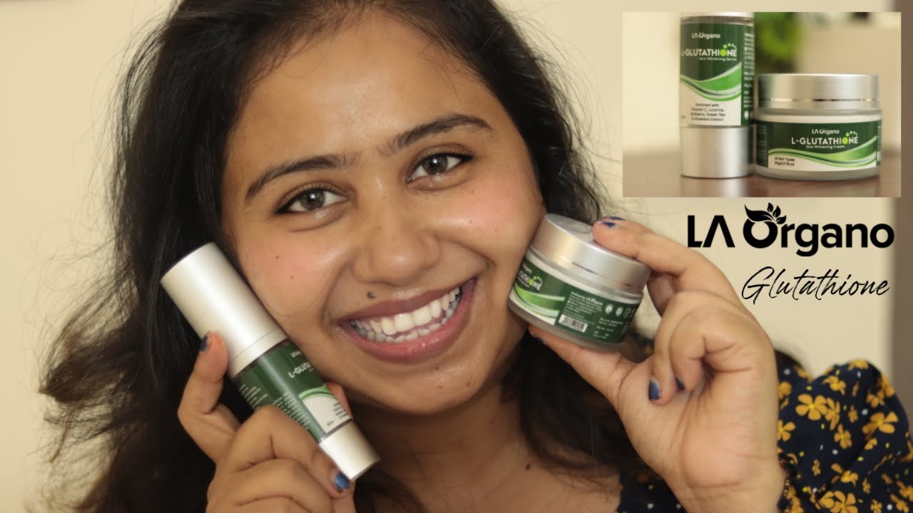 LA Organo Glutathione Face Serum and Cream Review Demo and  Ingredients!!!!#laorgano