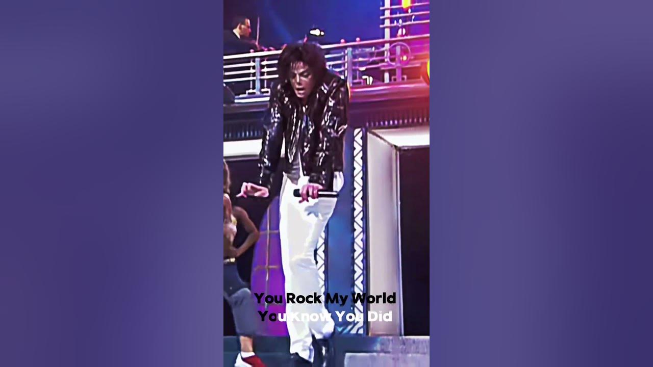 You ROCK MY WORLD #michaeljackson #2000s #thriller