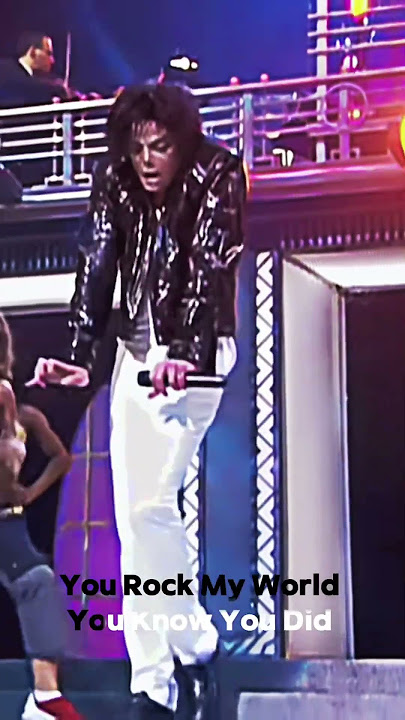 You ROCK MY WORLD #michaeljackson #2000s #thriller