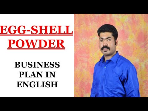 egg shell powder production business plan pdf