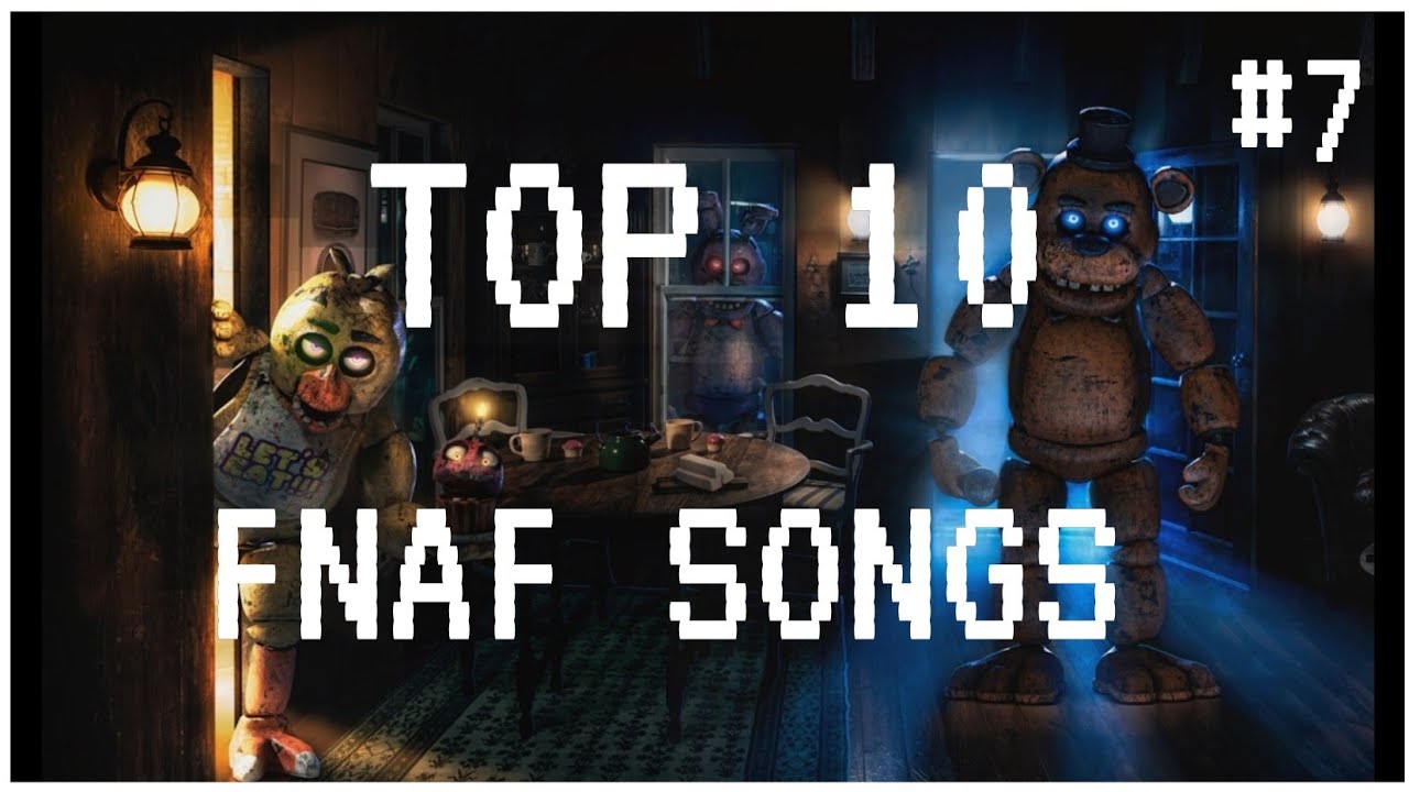 Песни fnaf 7. ЛП FNAF. FNAF Top 10 Songs. Топ 10 Songs FNAF. ФНАФ 10 руины.