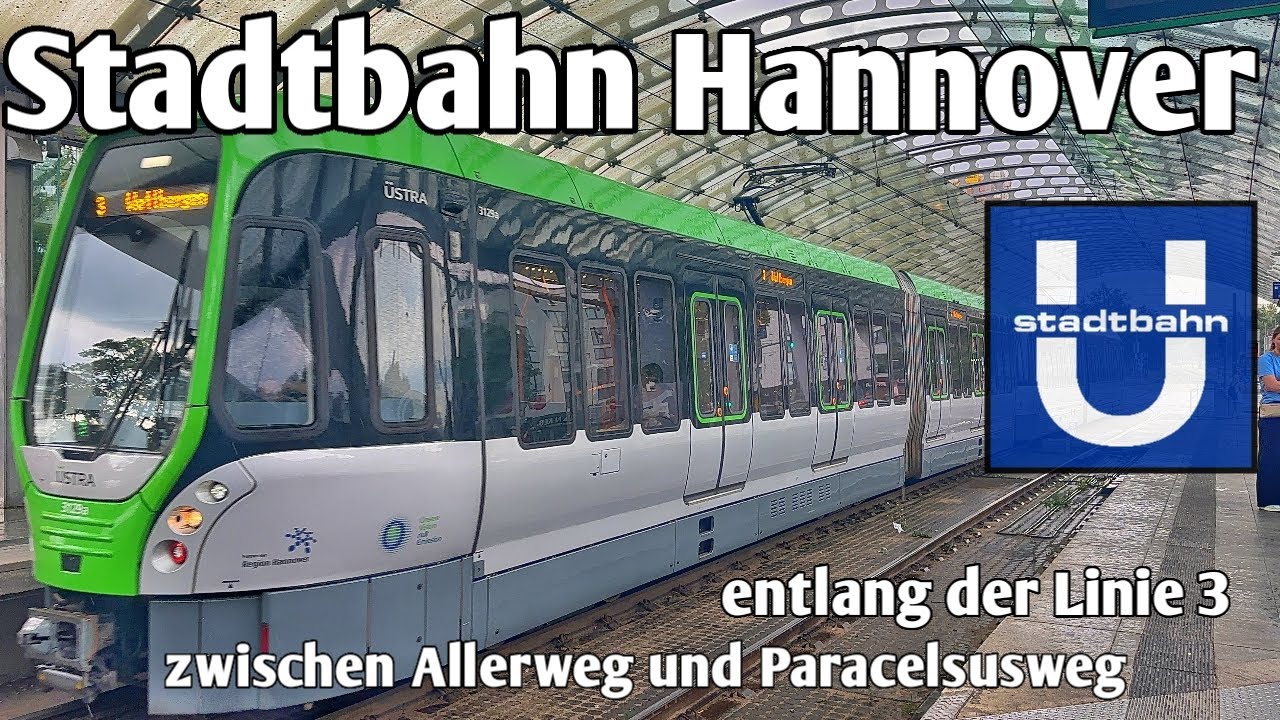 Stadtbahn Hannover - unterwegs auf der A-Strecke | ÜSTRA Hannover 2024