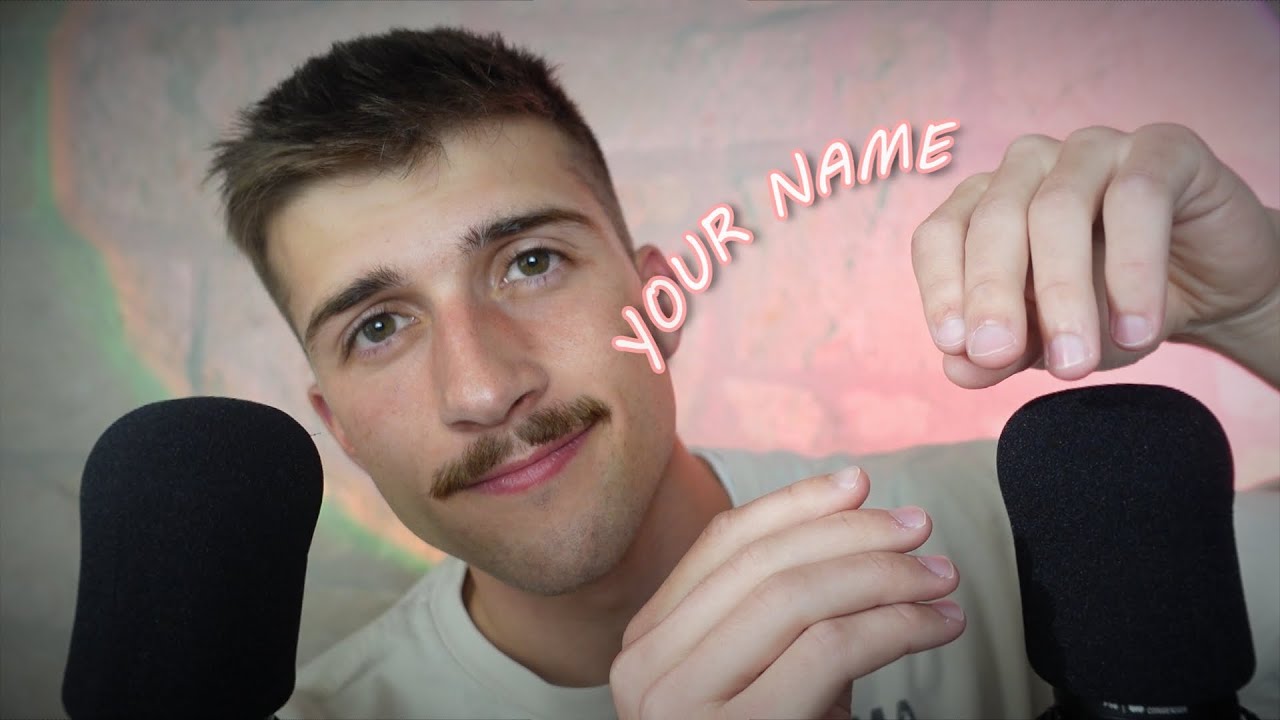 ASMR Whispering Your Name Ear to Ear | Gentle and Pure Whispering