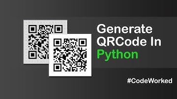 Generate QR Code in Python | 2 Easy Methods #qrcode #tutorial #python