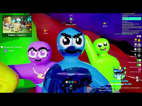 Hide & Seek But We PAINT OURSELVES! - Krew plays Meccha Chameleon