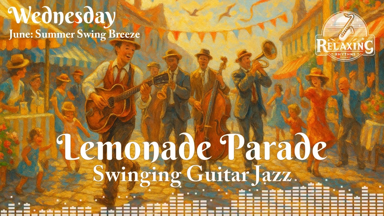 Wednesday: Lemonade Parade – June: Summer Swing Breeze [Swinging Guitar Jazz]