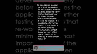 Test Cases Review by Peer and Developer | Test Case Review | Software Testing Tip of the Day | STAT