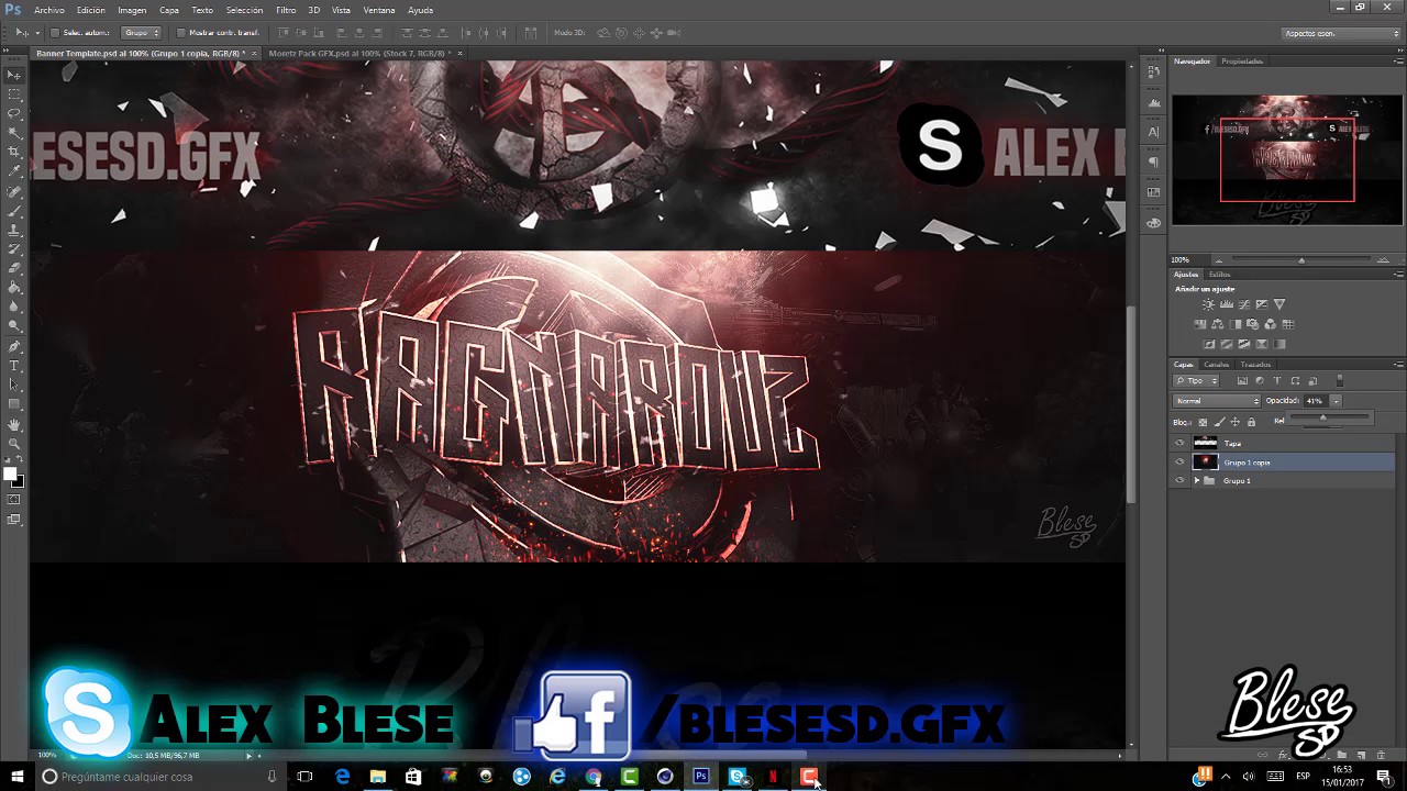 Banner/Logo | Ess Ragnarouz
