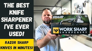 Work Sharp Ken Onion Knife Sharpener Test!