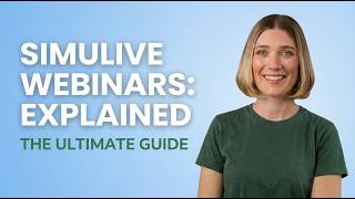 Simulive Webinars Explained: The Best Tools to Fake Live (The Right Way)
