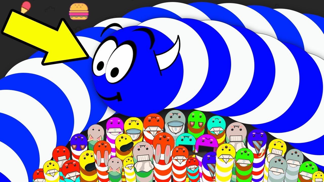 Worm.io ® 82,000.00 + Scores Slither Snake Noob Pro Hacker | Worms Zone Wins & Fails #06