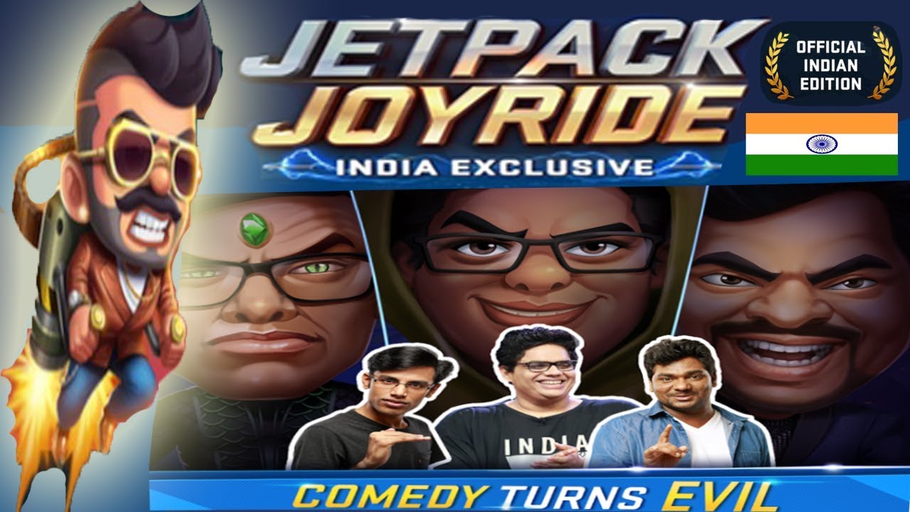 JETPACK JOYRIDE INDIAN EDITION GAMEPLAY I LEVEL 1 TO 5 WALK THROUGH I MUST WATCH
