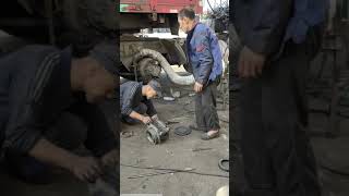 Full Process Auman Heavy Truck Balance Shaft Repair