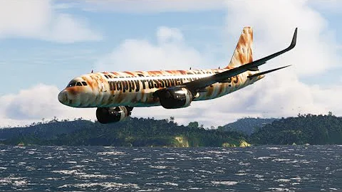 emergency landing of a plane at sea live eps 568