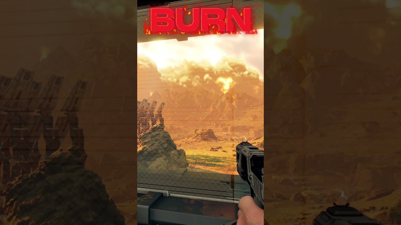 This is what a burning planet looks like | StarRupture