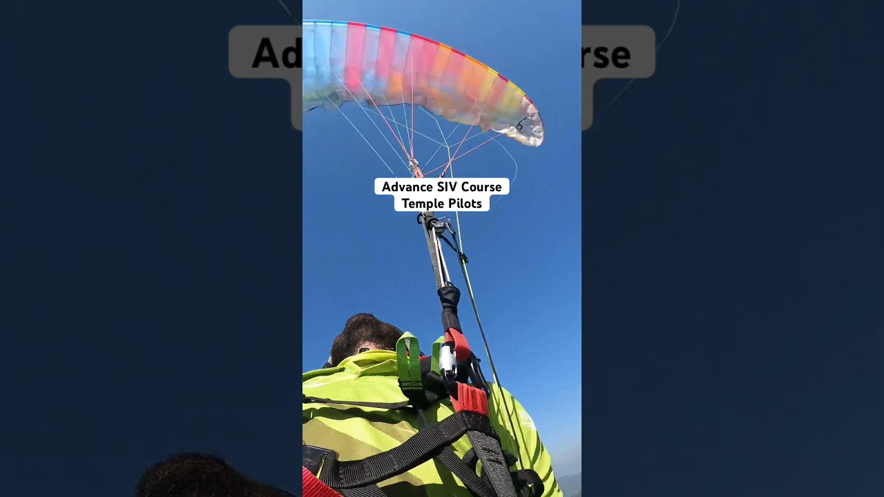 Advance Paragliding  course with Temple Pilots in India
