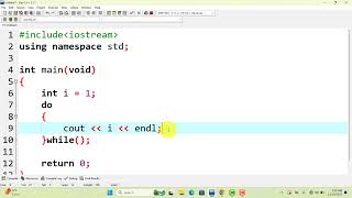 Lecture07- Do While Loop C++ | Code Example