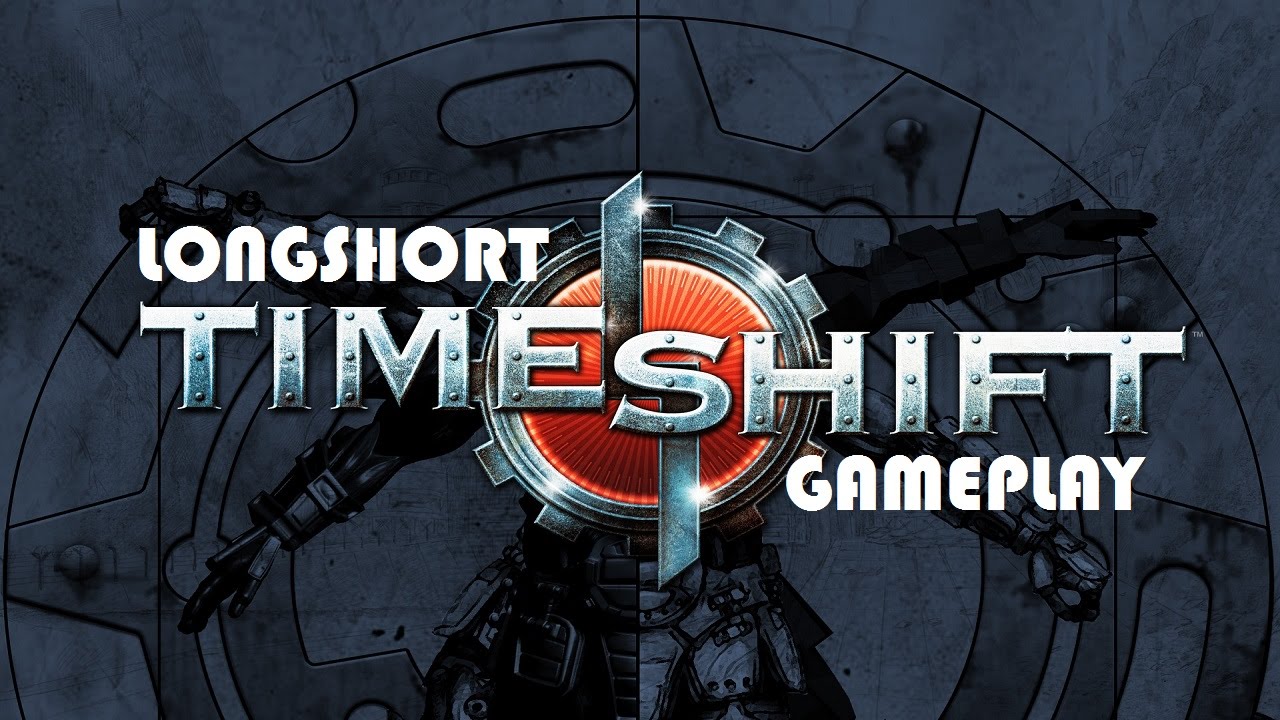 TimeShift - Zatrzymaj, spowolnij, cofnij czas [Longshort gameplay] gaming logo