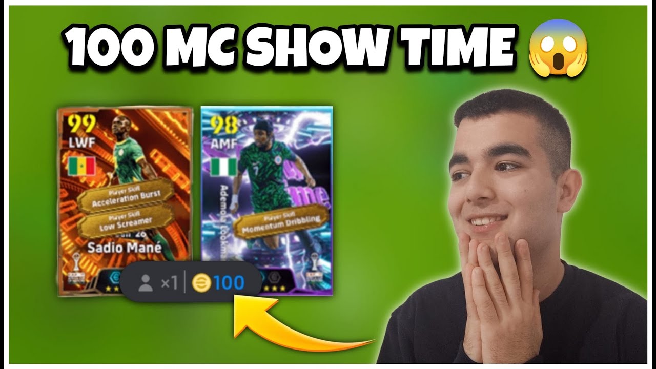 100 MC'ye TEK ATTIM! 🔥 SHOW TIME, POTW DEMBELE TOP AÇILIMI + DENEME! 🌟 - (eFootball)