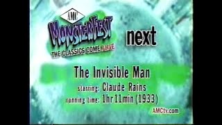 The Invisible Man (1933) AMC MonsterFest wraps (Oct. 29, 2000)