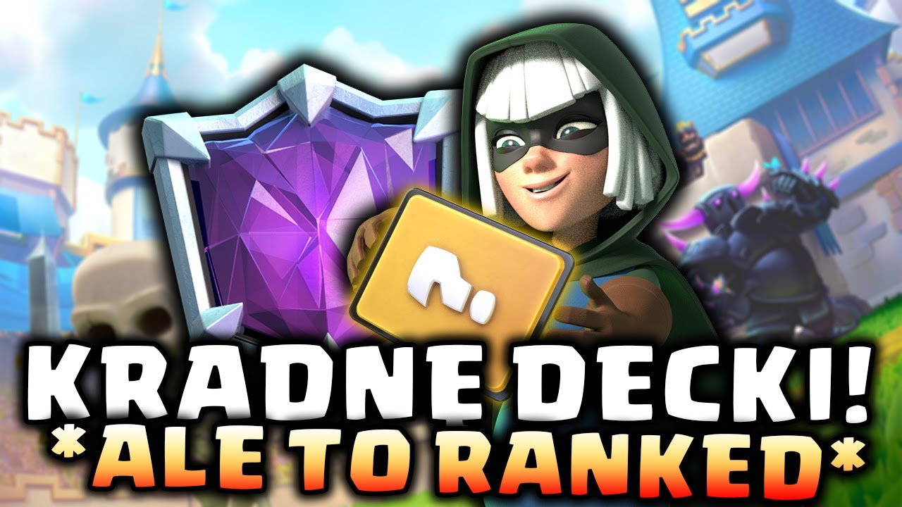 KOPIUJĘ DECKI ale to RANKED 🫰🏼🥷🏻