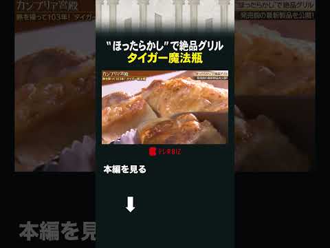 “ほったらかし”で絶品グリル タイガー魔法瓶 #カンブリア宮殿 #タイガー魔法瓶 #熱 #グリル