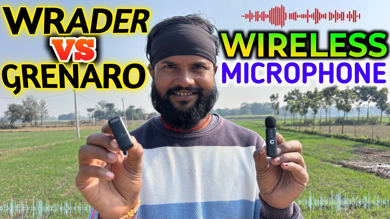Wrader vs Grenaro Wireless Mic | Best Mic For YouTube | Best Wireless Mic Under ₹1000