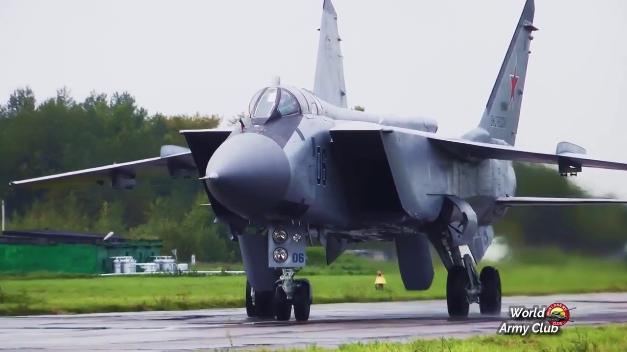MIG-31BM Interceptor and Attack Aircraft Foxhound • Russian Air Force