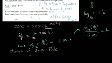 Exponential Model Word Problems: Challenge Problem
