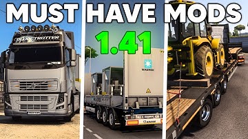 TOP 10 Mods You MUST HAVE for ETS2 1.41 (Works in 1.42)