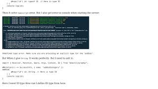 How to define ID type in Nestjs + Graphql Mutation Args?
