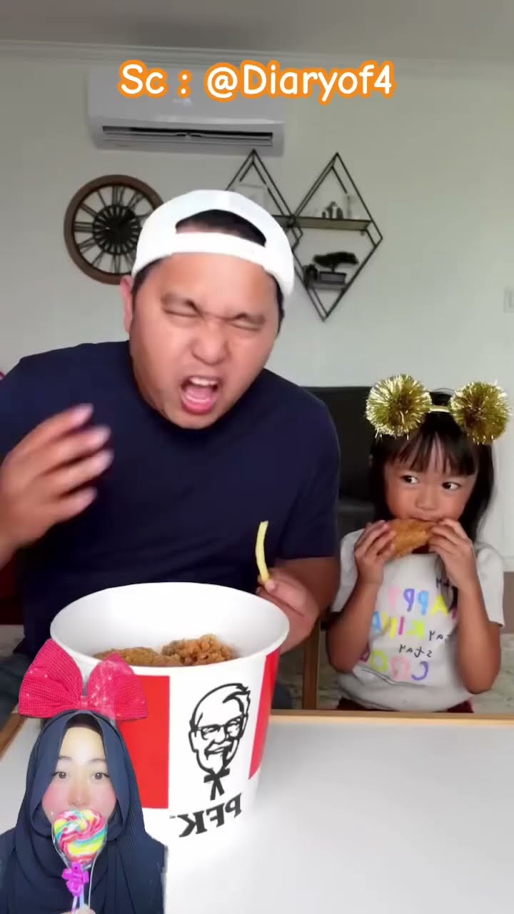 SIAPA YG AMBIL KENTANG GORENG PaPa⁉️ sssuuutttt jangan bilang ya?@Diaryof4 #shorts #funny #dubbing
