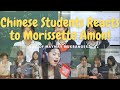 Chinese Students Reacting to Morissette Amon WISH 107.5 / Secret Love Song -Jason Derulo