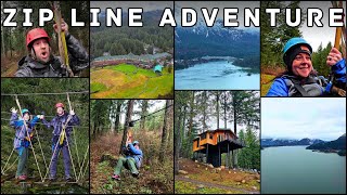 ZipLine Adventure & Tree House Get Away At Skamania Lodge | Columbia River Gorge | Washington State