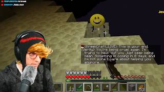 KreekCraft drops Verity into the void.. (Minecraft Mod)