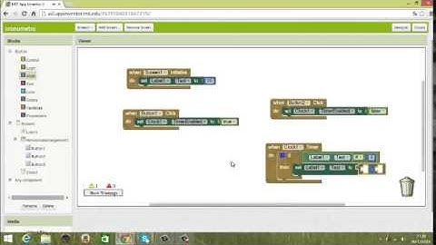 Cronometro hacia atrás con App Inventor 2