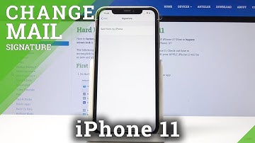 How to Change Mail Signature in iPhone 11 – Set Up e-mail Signature