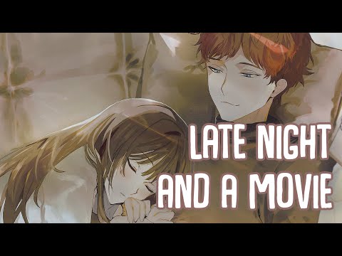 「Nightcore」→ late night and a movie (Lyrics) by Breezee