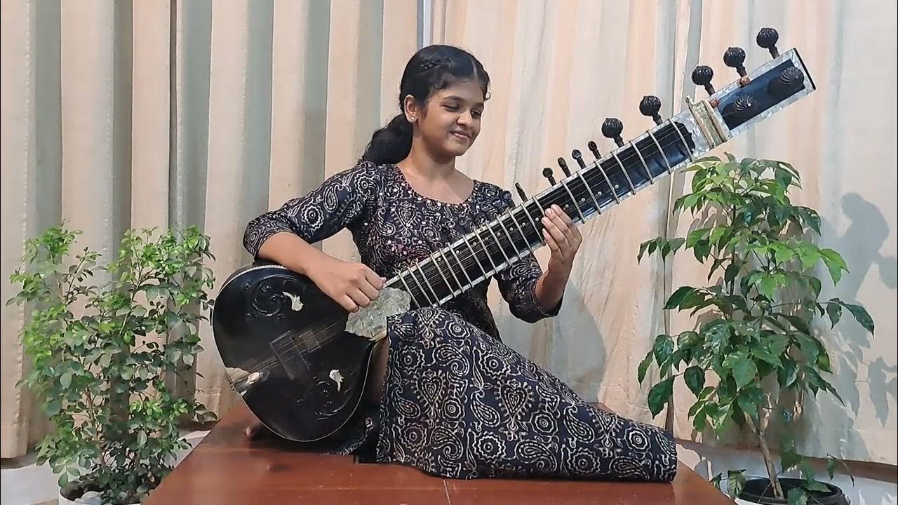 Sitar Vadan Mrinalini Manoj Raag Kirwani Teen Taal Druth YouTube