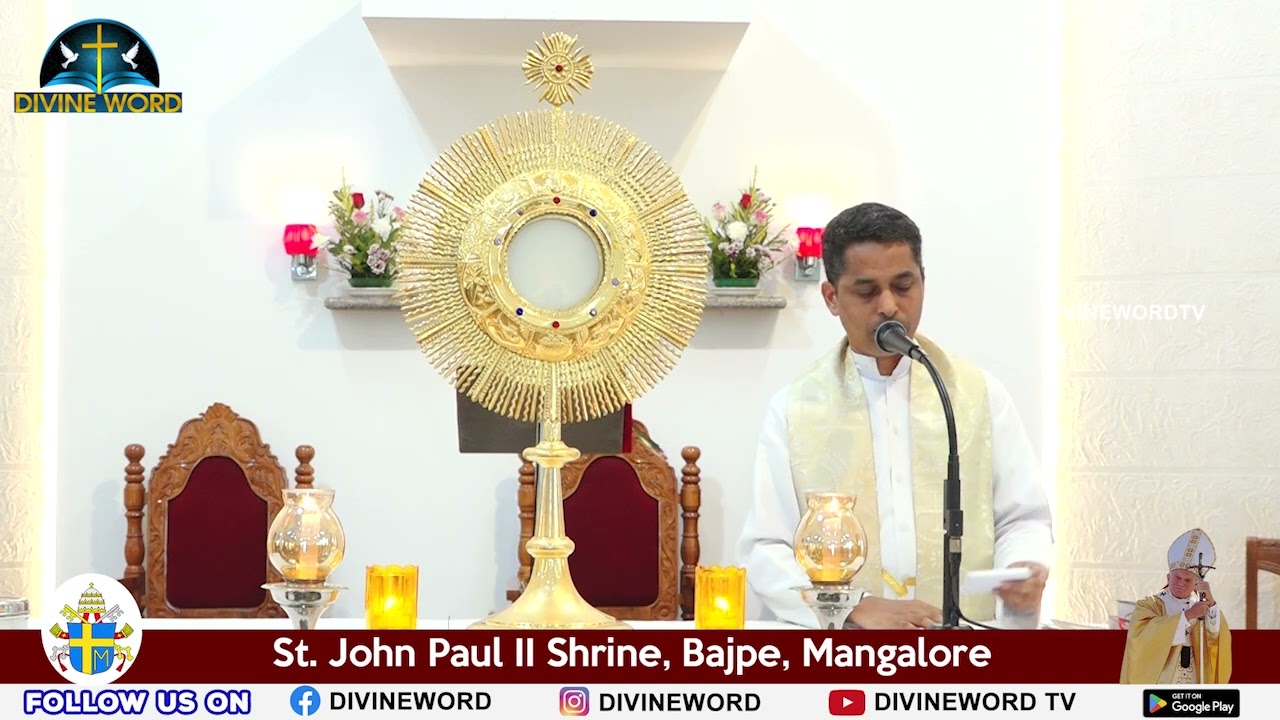 Adoration & Mass | 30-05-2023 | St. John Paul Shrine, Bajpe