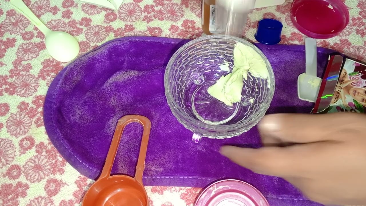 DIY Whitening Cream For Dry Skin 