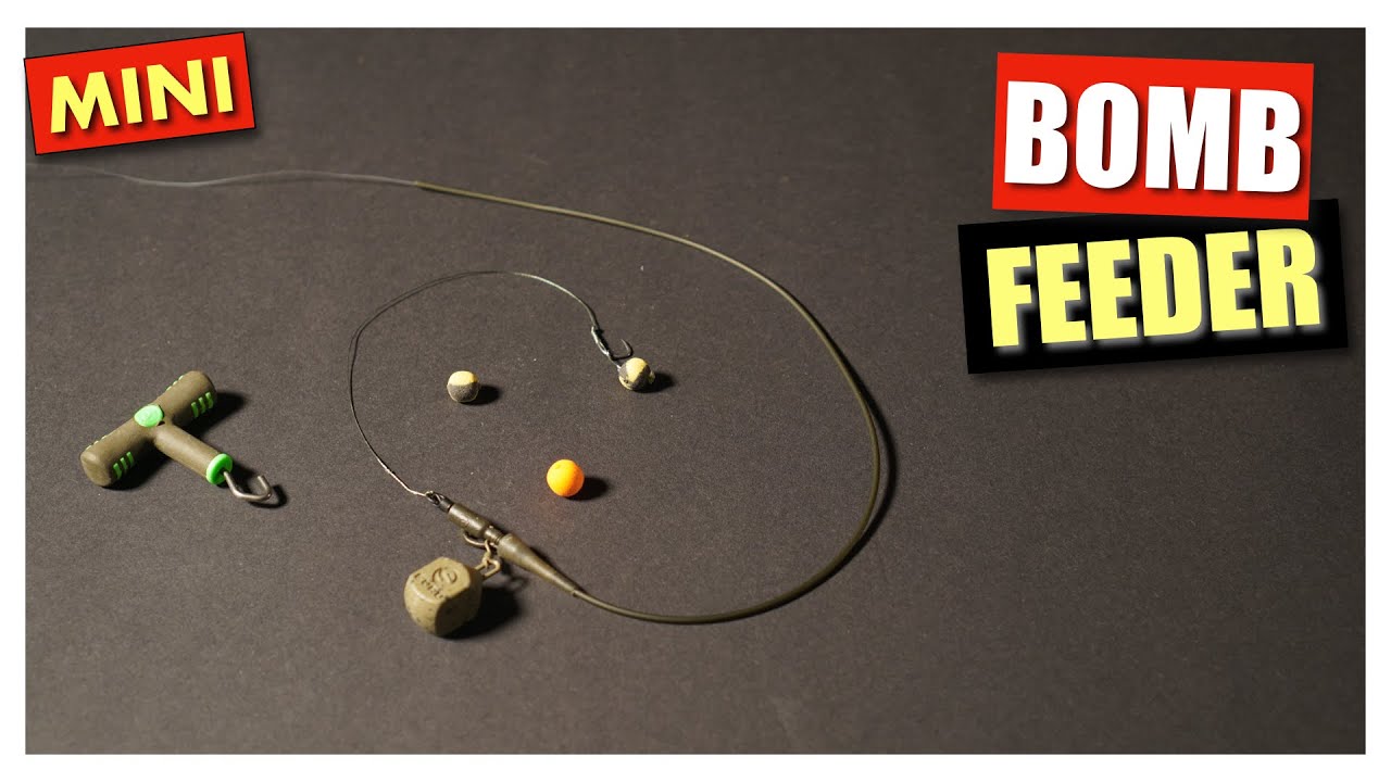 A bomb feeder end rig for big carp — the semi-fixed setup step by step