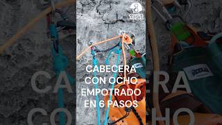 CABECERA CON OCHO EMPOTRADO EN 6 PASOS #canyoning  #barranquismo  #barrancos  #cordeaventura #rápel